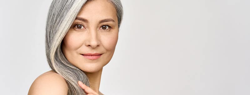 65 year old woman with a biological age of 50 using NMN to boost NAD levels